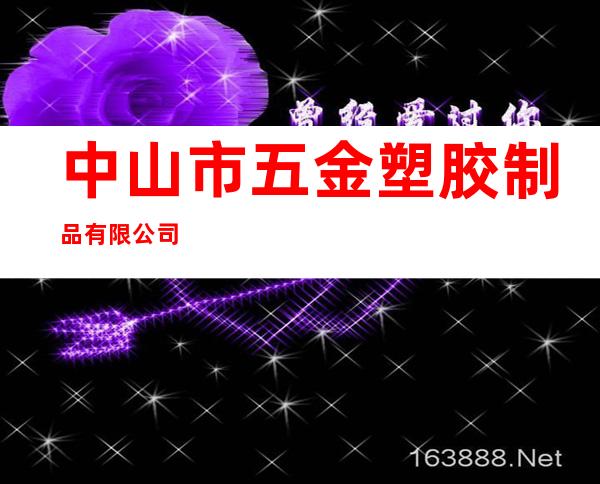 中山市五金塑胶制品有限公司