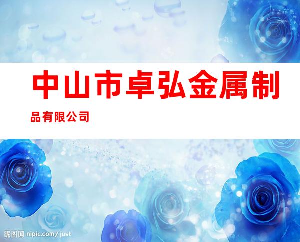 中山市卓弘金属制品有限公司
