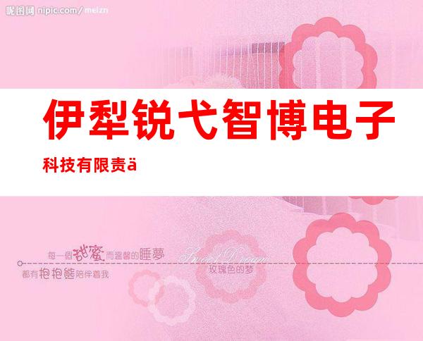 伊犁锐弋智博电子科技有限责任公司