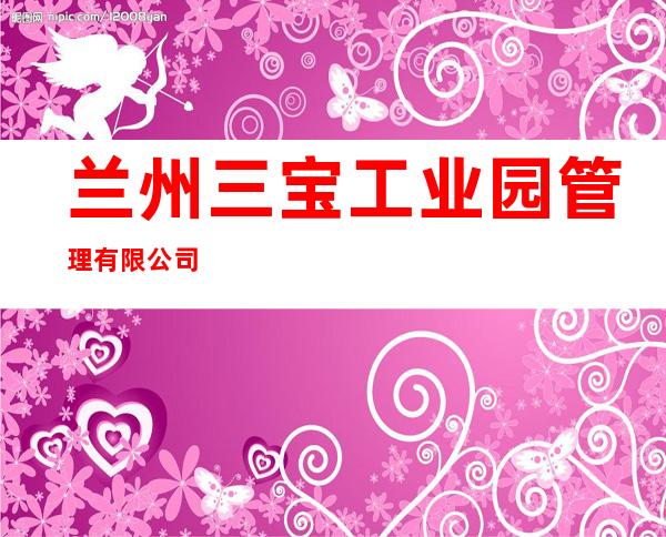 兰州三宝工业园管理有限公司