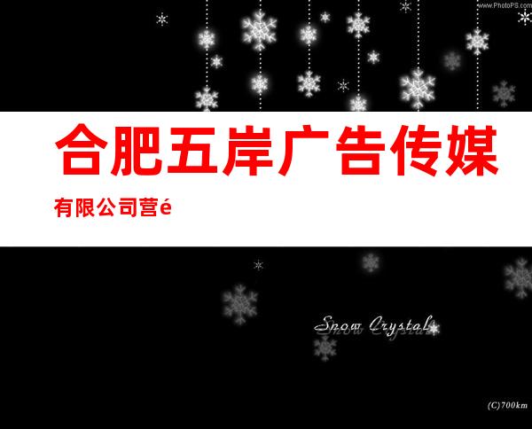 合肥五岸广告传媒有限公司营销部