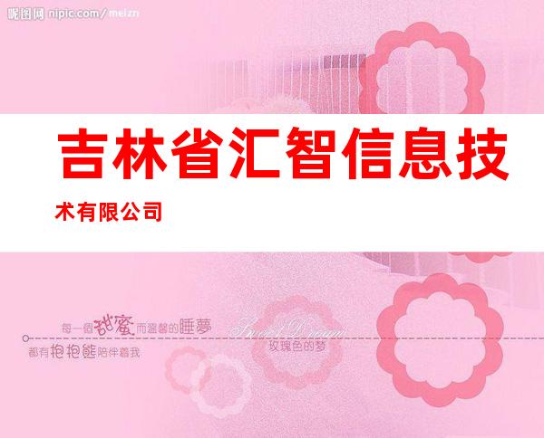 吉林省汇智信息技术有限公司
