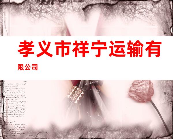孝义市祥宁运输有限公司