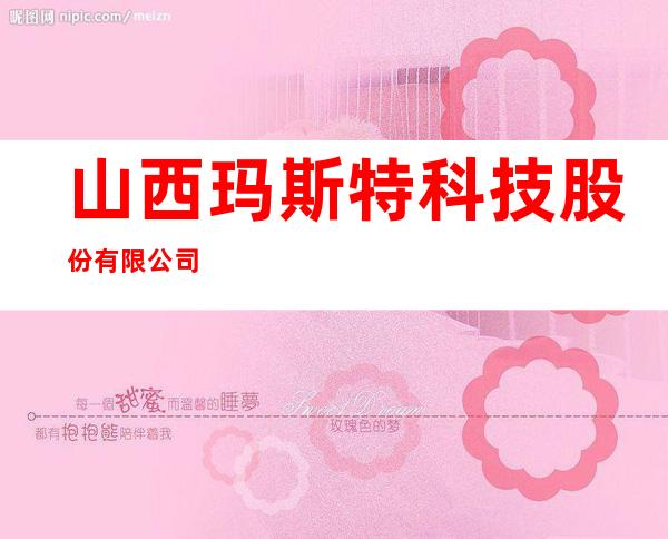 山西玛斯特科技股份有限公司