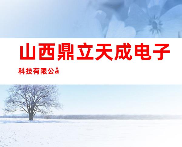 山西鼎立天成电子科技有限公司