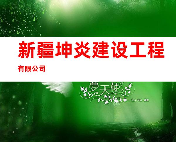 新疆坤炎建设工程有限公司