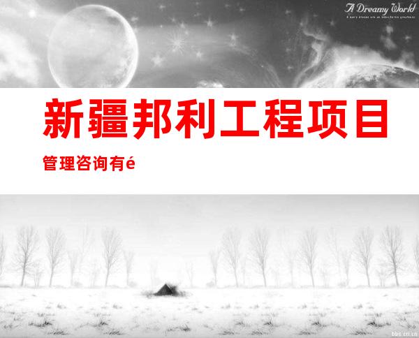 新疆邦利工程项目管理咨询有限公司