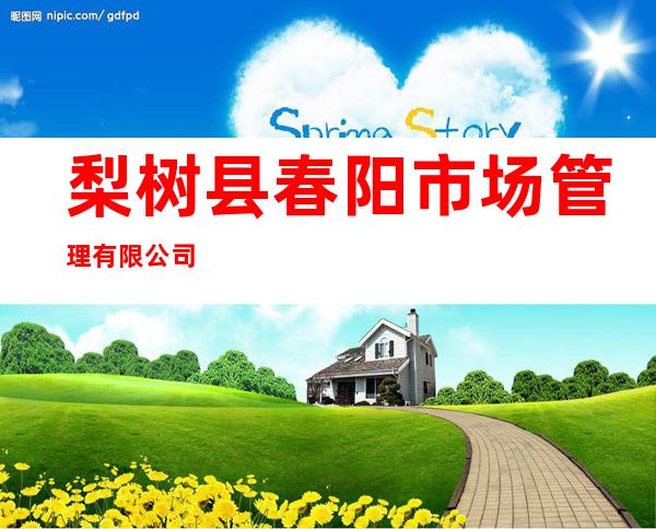 梨树县春阳市场管理有限公司