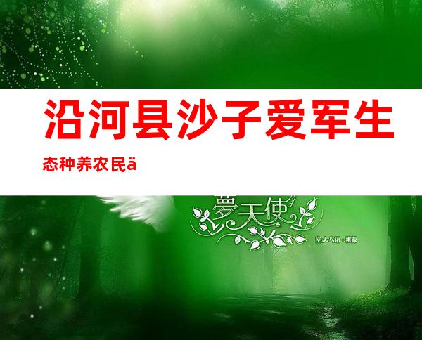 沿河县沙子爱军生态种养农民专业合作社