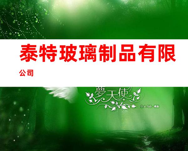 泰特玻璃制品有限公司
