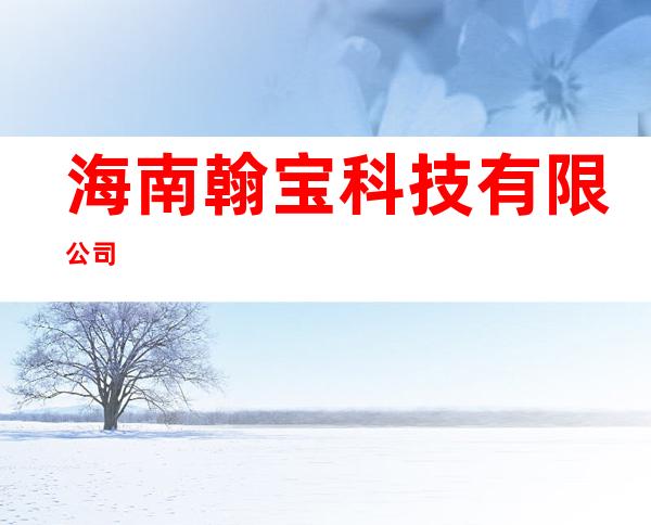 海南翰宝科技有限公司