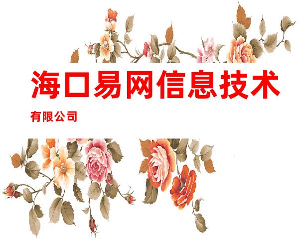 海口易网信息技术有限公司