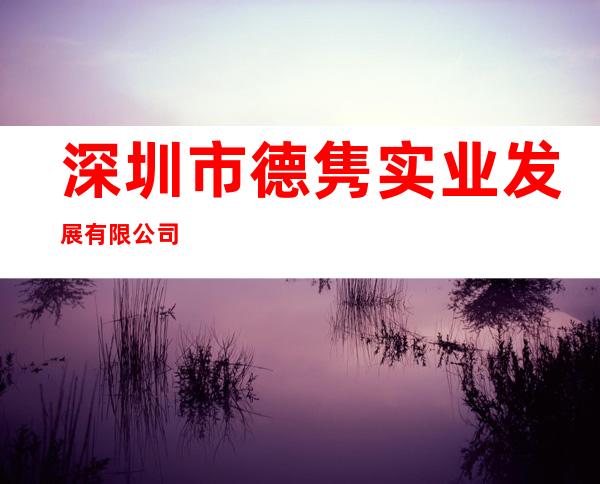 深圳市德隽实业发展有限公司