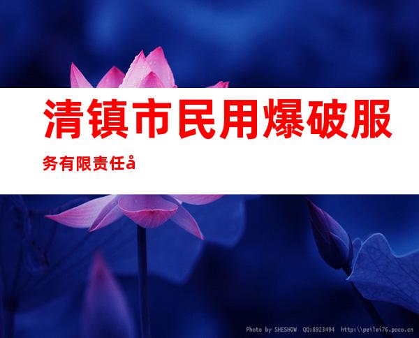 清镇市民用爆破服务有限责任公司