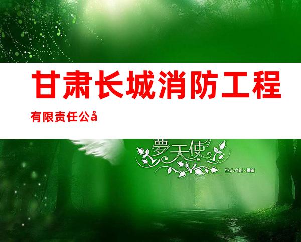 甘肃长城消防工程有限责任公司