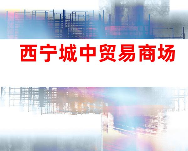 西宁城中贸易商场