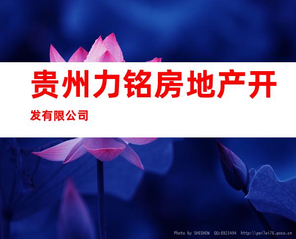 贵州力铭房地产开发有限公司