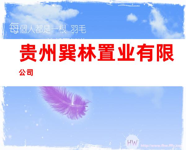 贵州巽林置业有限公司