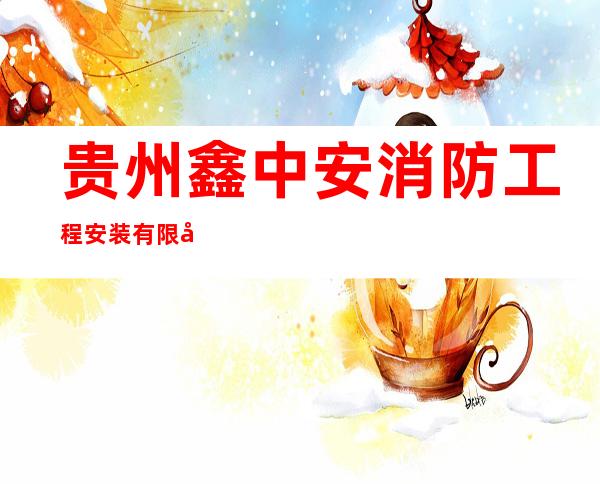 贵州鑫中安消防工程安装有限公司