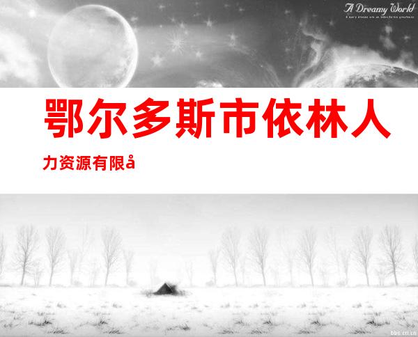 鄂尔多斯市依林人力资源有限公司