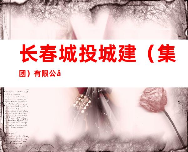 长春城投城建（集团）有限公司