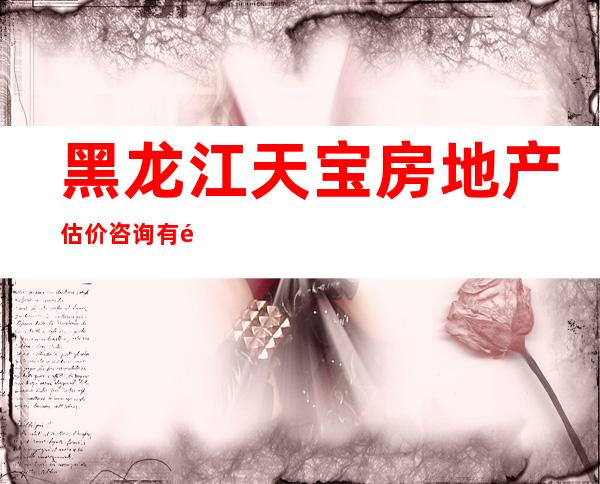 黑龙江天宝房地产估价咨询有限公司