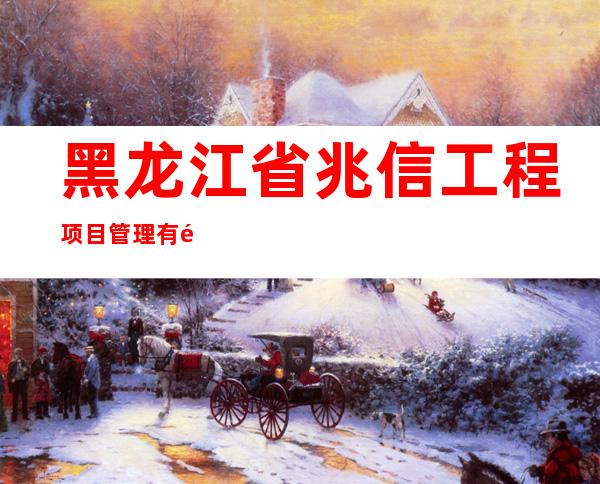 黑龙江省兆信工程项目管理有限公司